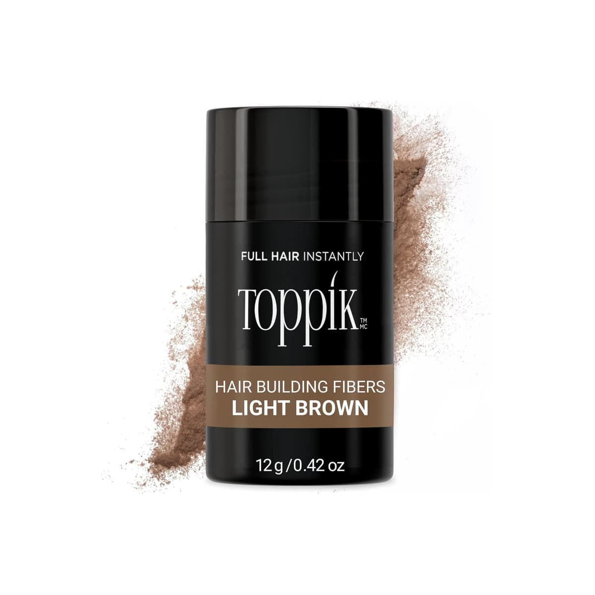 Hair Building Fibers, Light Brown