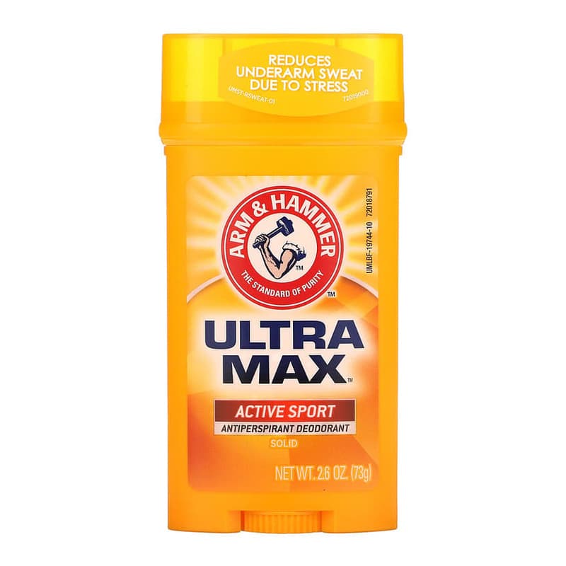UltraMax, Solid Antiperspirant Deodorant, Active Sport