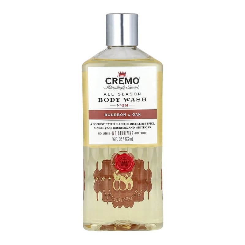 All Season Body Wash, No. 8, Bourbon & Oak
