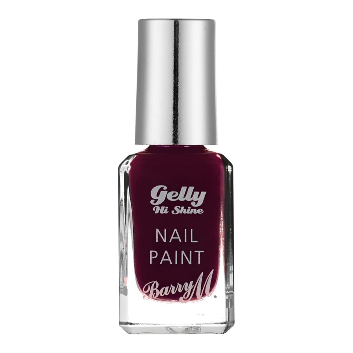 Gelly High Shine nail paint Black Cherry
