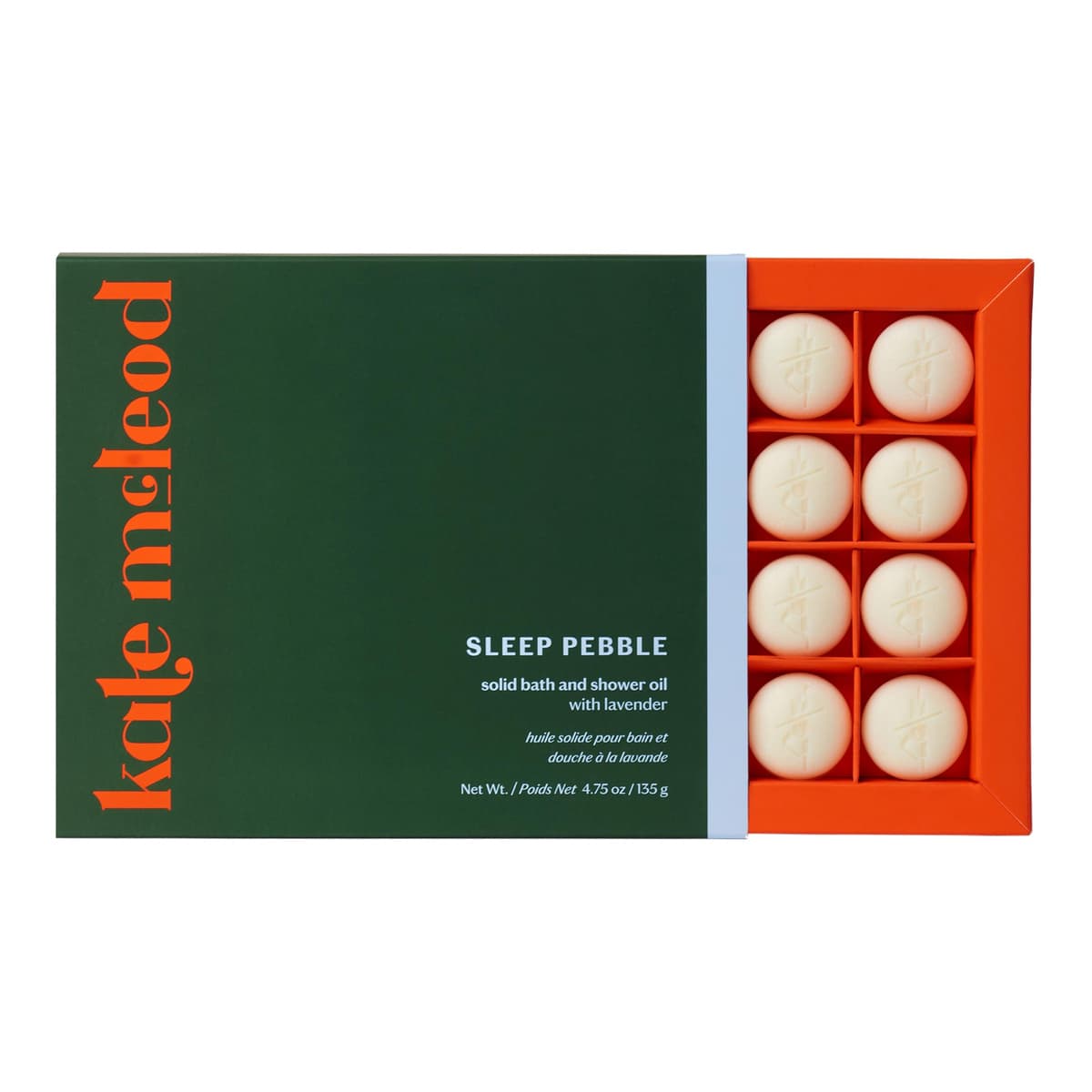 The Pebble - Deep Moisturizing Solid Bath & Shower Oil with Nourishing Cocoa Butter, Sleep - Lavender