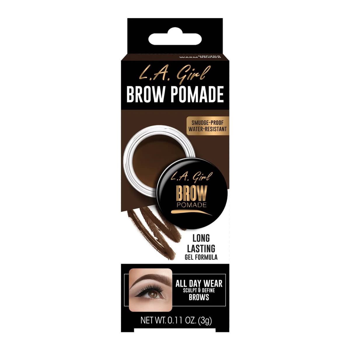Brow Pomade, Warm Brown