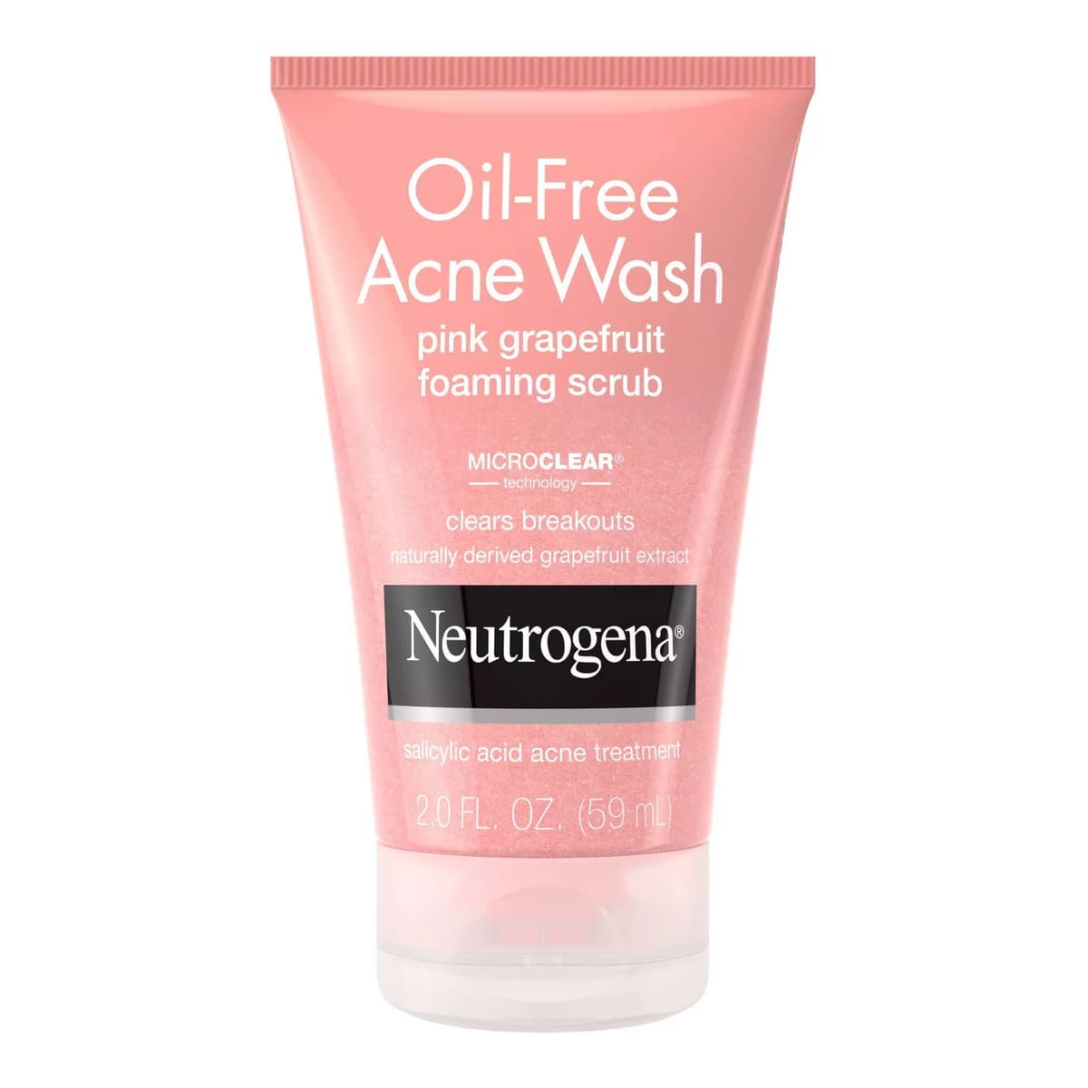 Oil Free Pink Grapefruit Acne Face Wash with Vitamin C