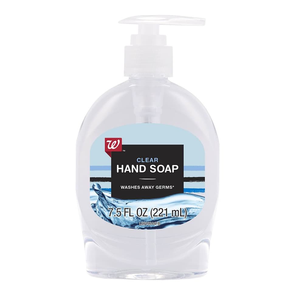 Clear Liquid Hand Soap Fresh Scent