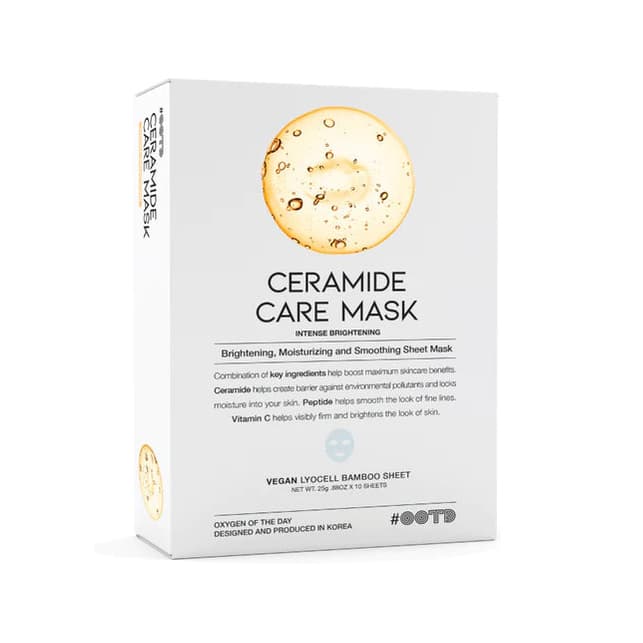 Ceramide Care Mask Intense Brightening, #1 piece