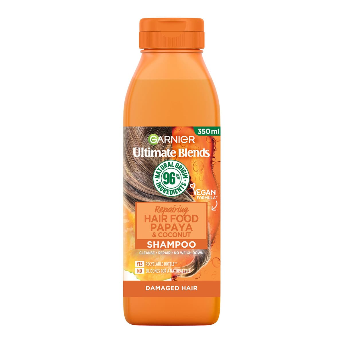 Ultimate Blends Repairing Hair Food Papaya Shampoo For Damaged Hair