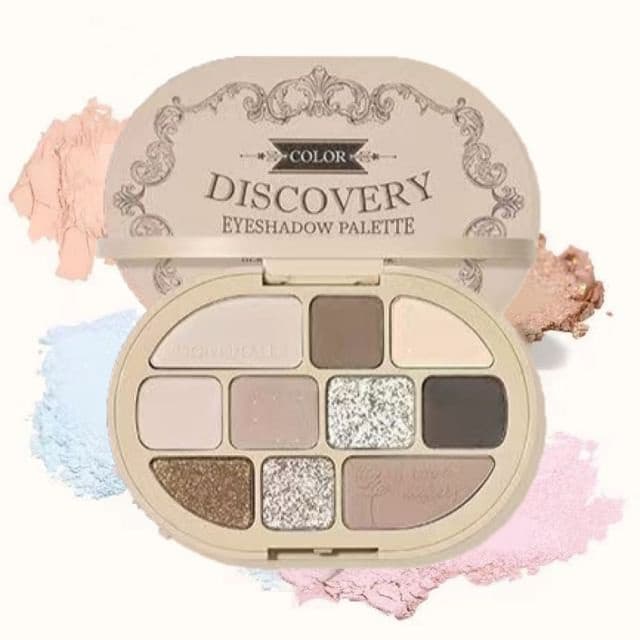 Special Edition 10 Color Eyeshadow, #G02 Wood Nude