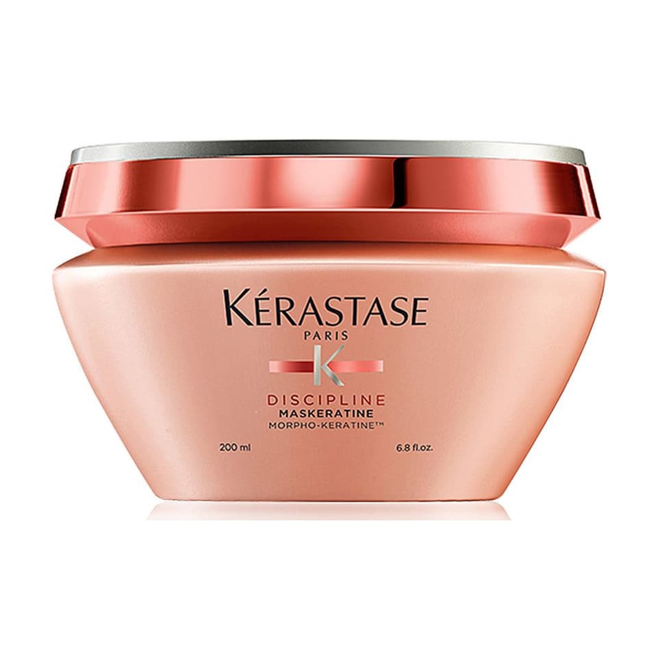 Kérastase Discipline, Restorative Anti-Frizz Hair Mask, For Unruly Hair, With Morpho-Kératine Complex