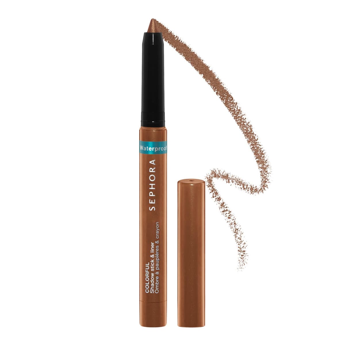 Sephora Colorful® Waterproof Eyeshadow & Eyeliner Multi-Stick, #07 Auburn Shimmer