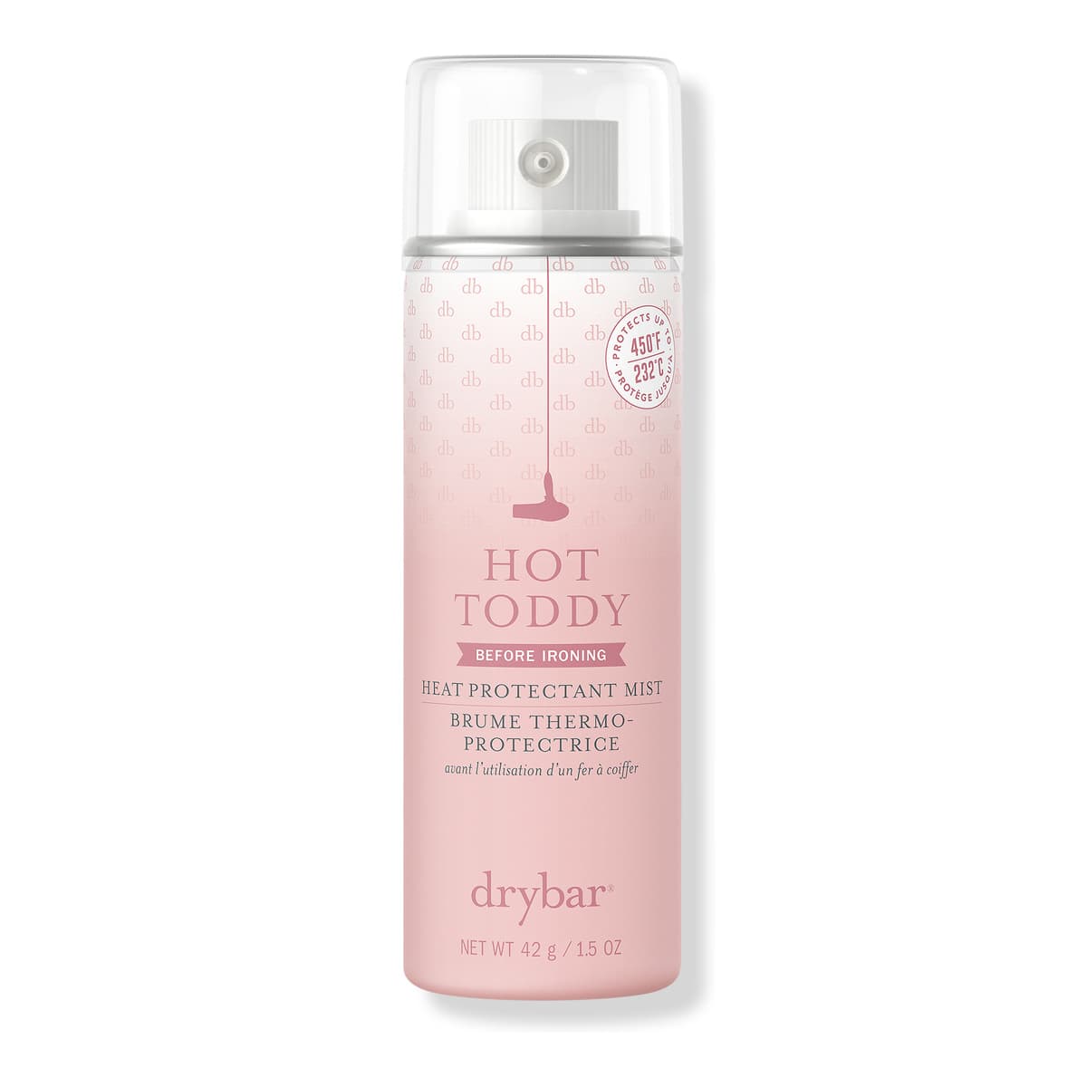 Travel Size Hot Toddy Heat Protectant Mist