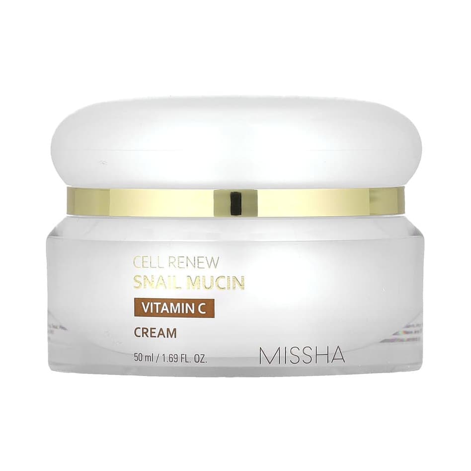 Cell Renew Snail Mucin, Vitamin C Cream