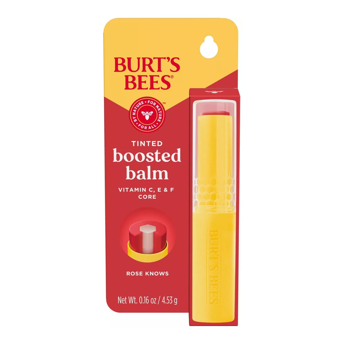 Boosted Tinted Lip Balm, Rose Knows