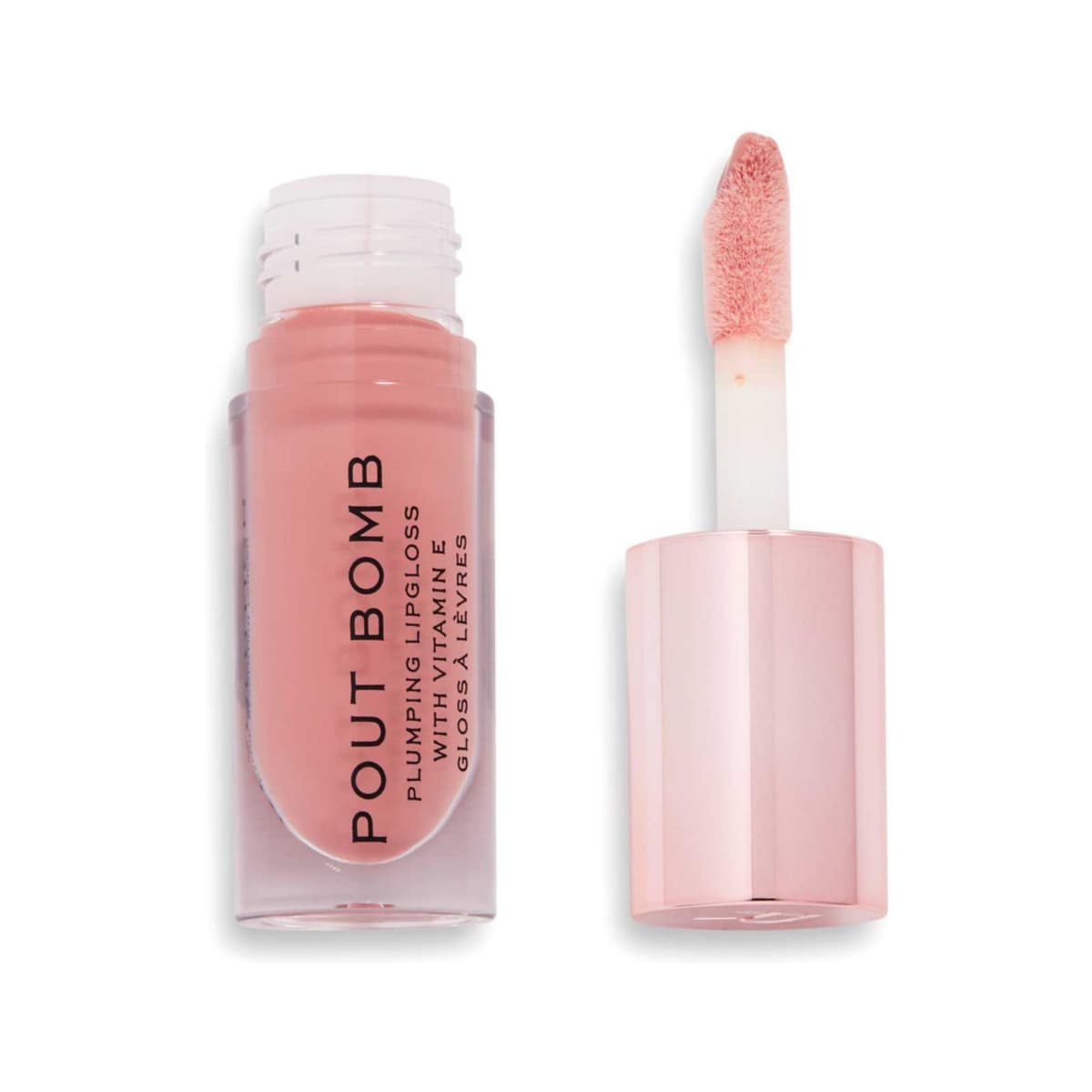 Pout Bomb Plumping Gloss, doll nude