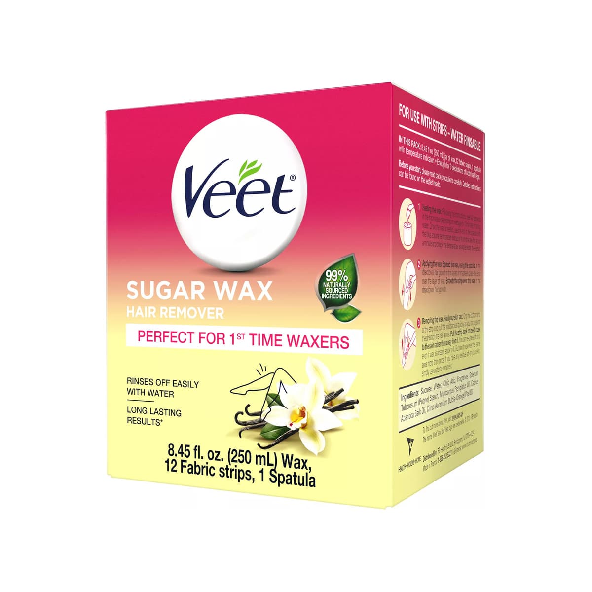 Natural Sugar Waxing Hair Remover