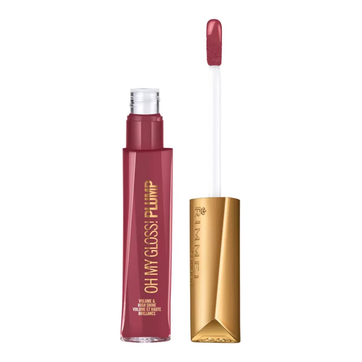 London Oh My Gloss! Lip Plump Clear, Mauve Mama