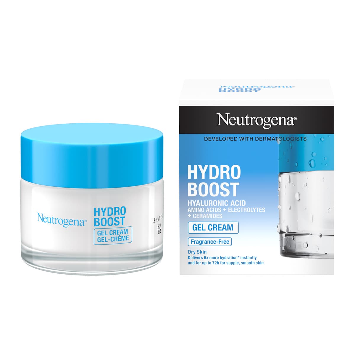 Hydro Boost Gel Cream Facial Moisturizer for Dry and Dehydrated Skin