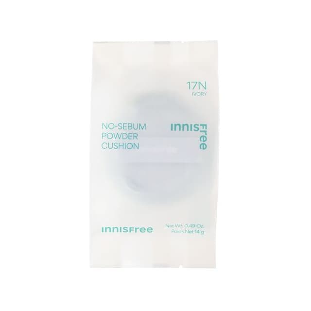 No-Sebum Powder Cushion Refill Only, #17N Ivory