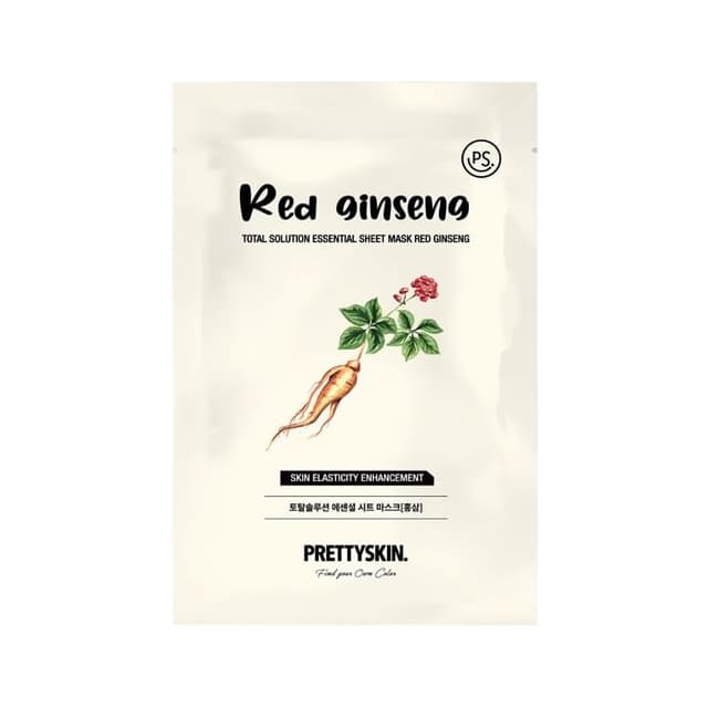 Total Solution Essential Sheet Mask, Red Ginseng