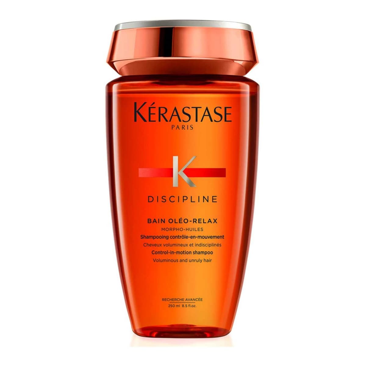 Kérastase Discipline, Oil-infused Anti-Frizz Shampoo, For Voluminous & Unruly Hair, With Marula Oil, Bain Oleo Relax