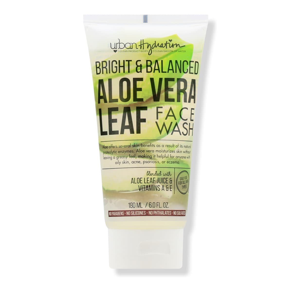 Bright & Balanced Aloe Vera Leaf Face Wash