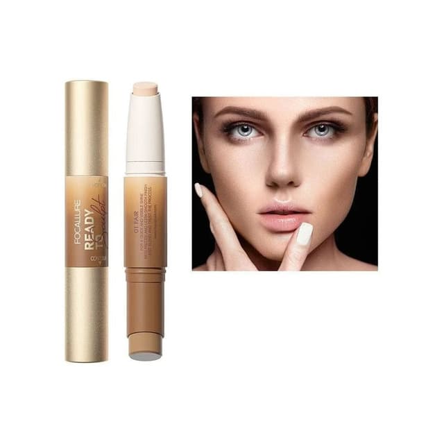 2 in 1 Cream Bronzer and Highlighter Stick-3 colours, #03 Medium