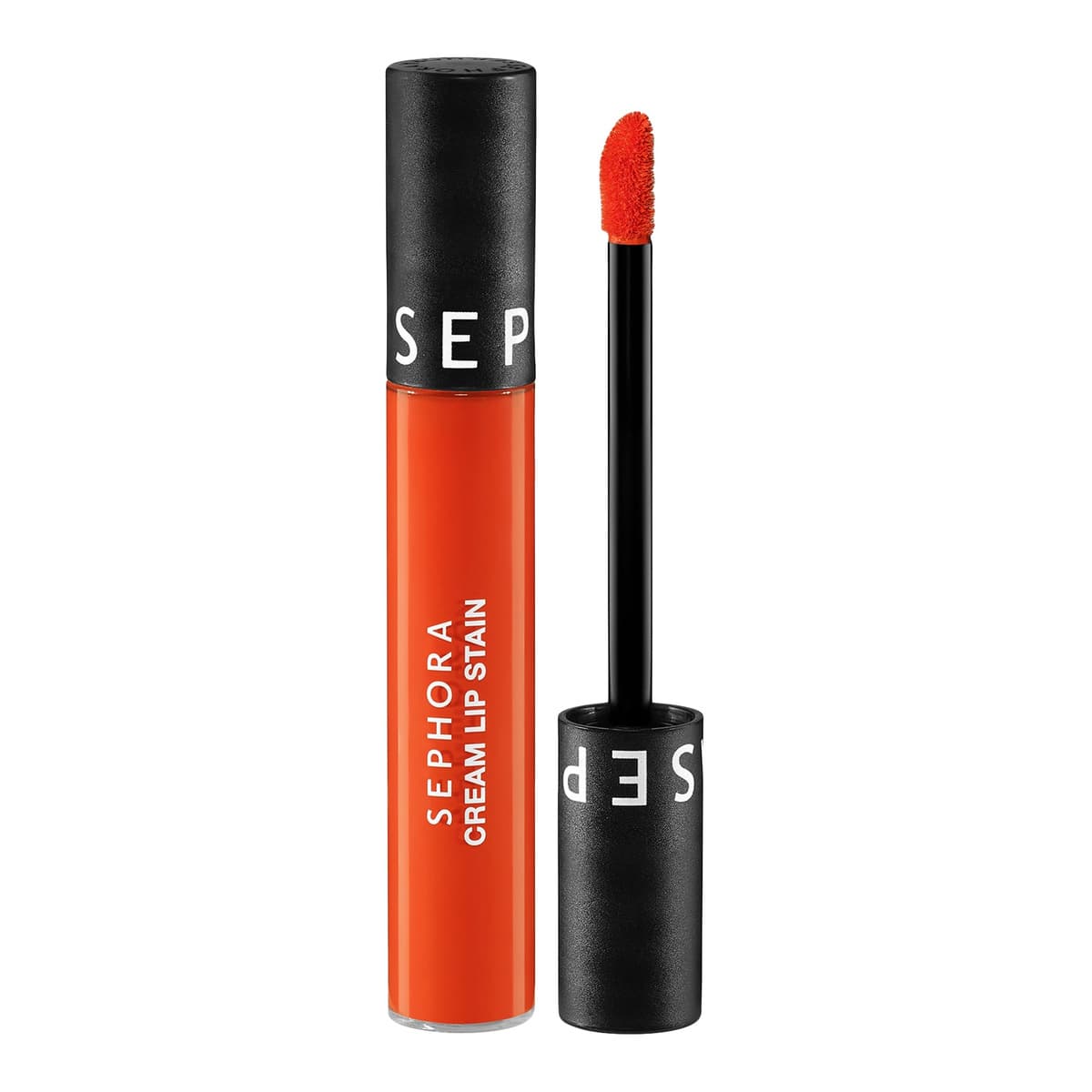 Cream Lip Stain 10HR Liquid Lipstick, #137 Neon Marmalade