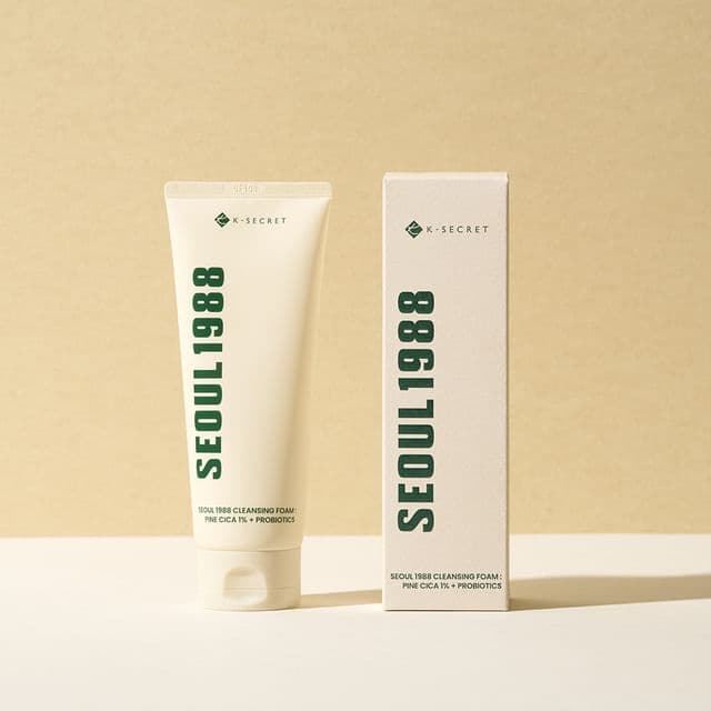 SEOUL 1988 Cleansing Foam : Pine Cica 1% + Probiotics