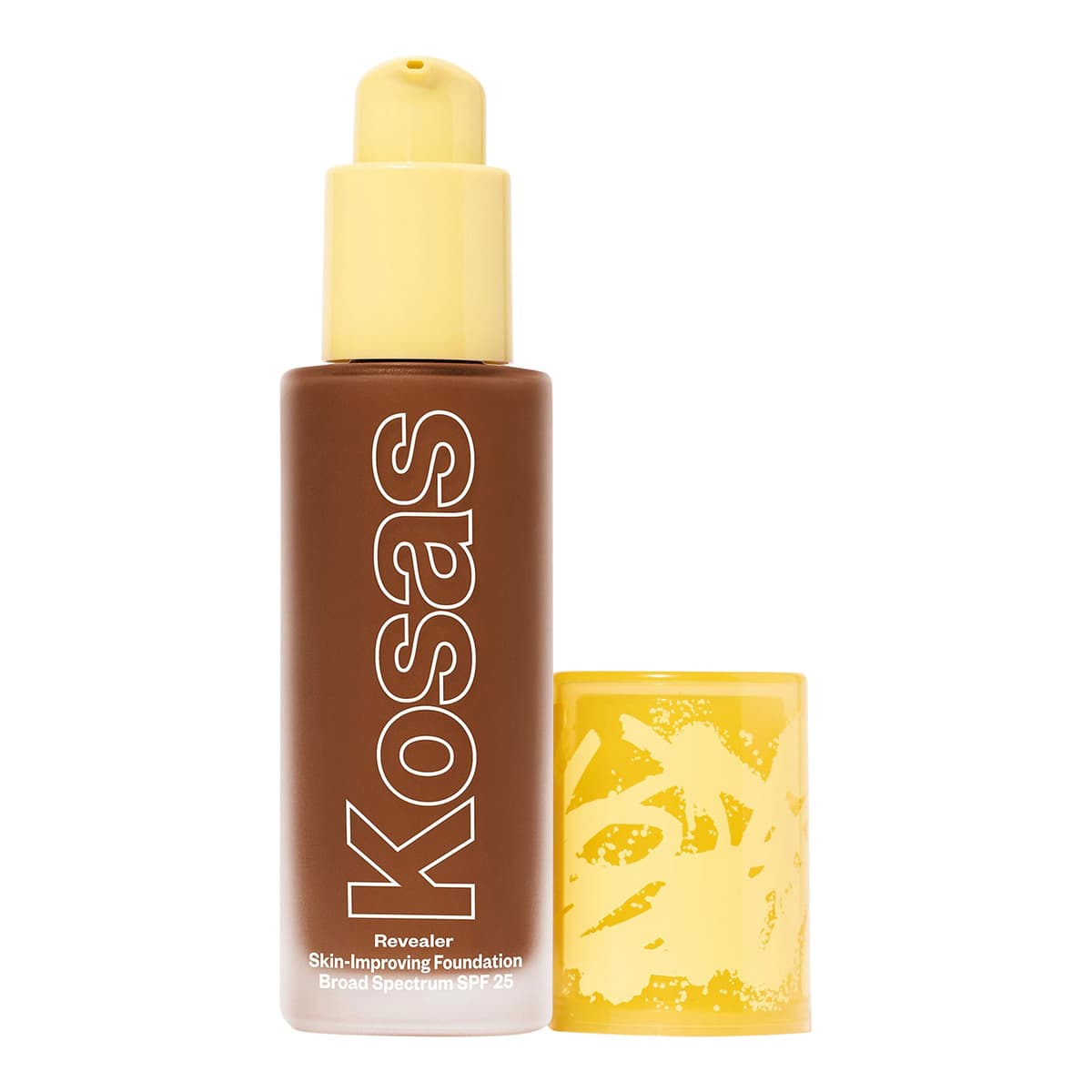 Revealer Skin-Improving Foundation SPF 25 with Hyaluronic Acid and Niacinamide, Deep Neutral Warm 410