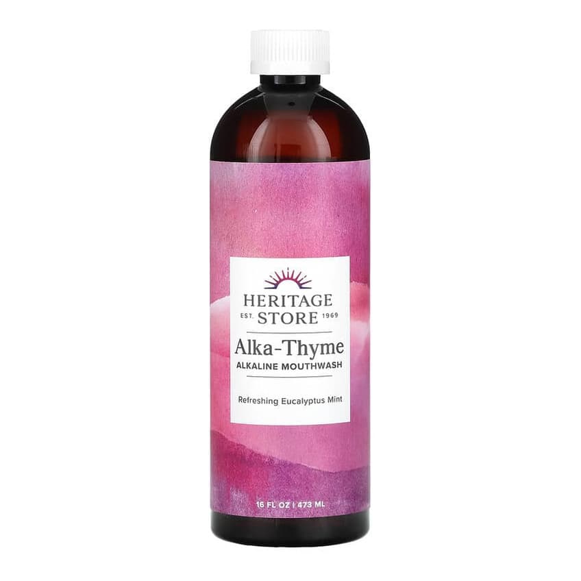 Alka-Thyme, Alkaline Mouthwash, Refreshing Eucalyptus Mint