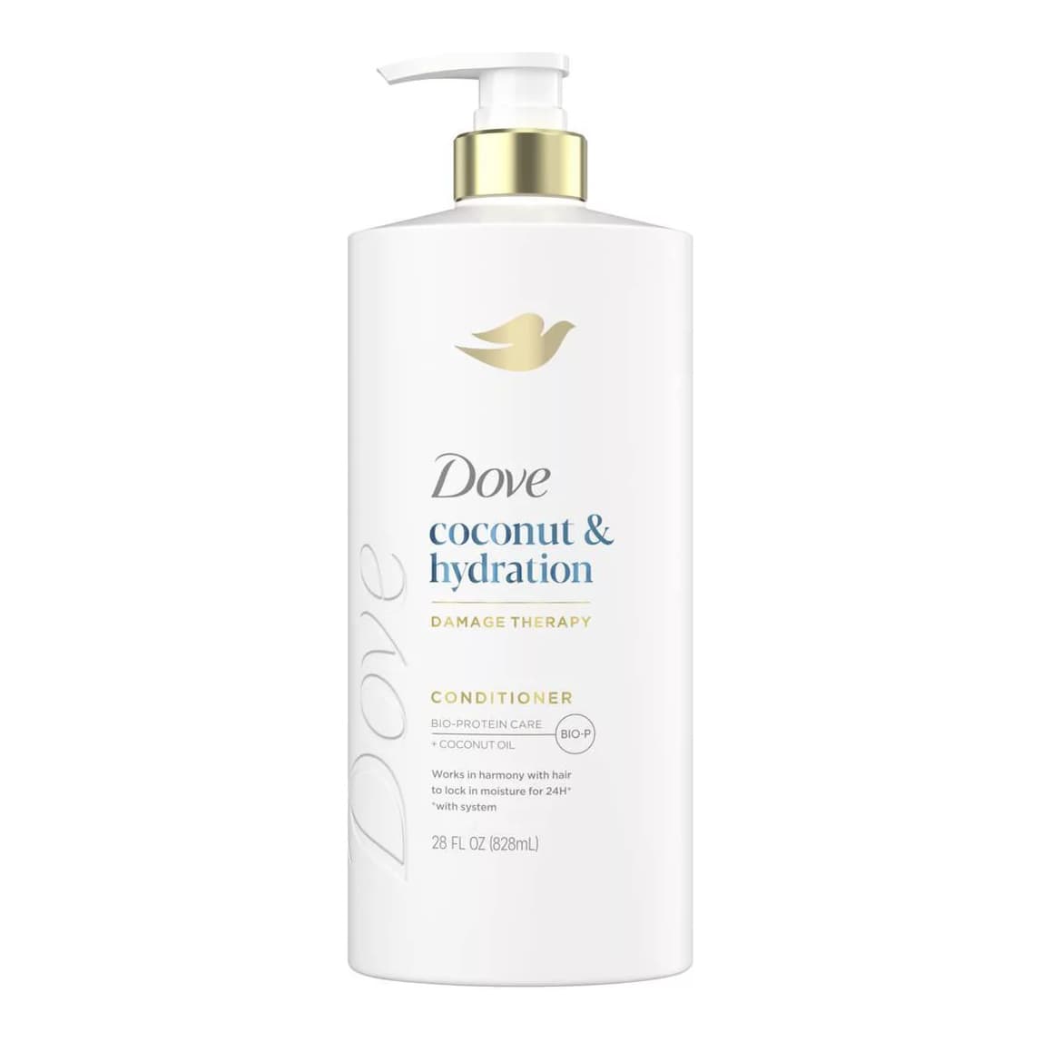 Coconut Hydration Hair Conditioner Pump with Coconut Oil & Bio-Protein Care