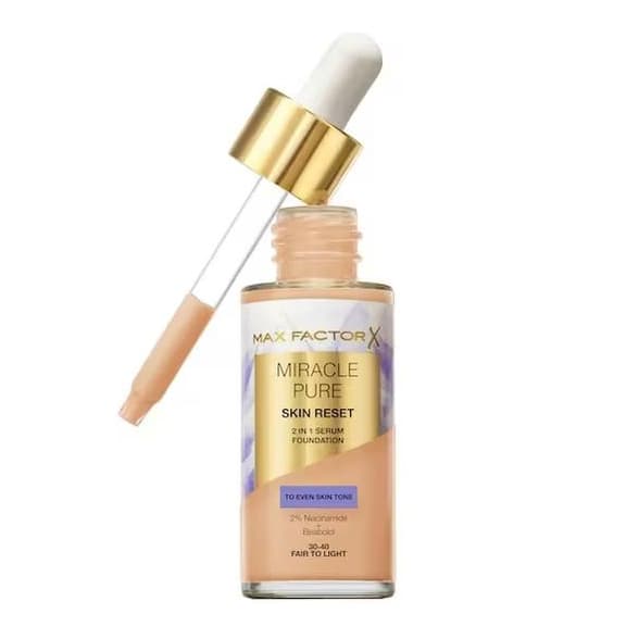 Miracle Pure Skin Reset Serum Foundation Fair To Light