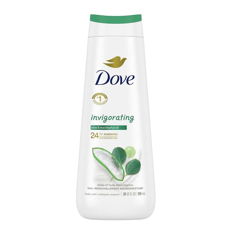 Invigorating Body Wash Aloe & Eucalyptus Oil