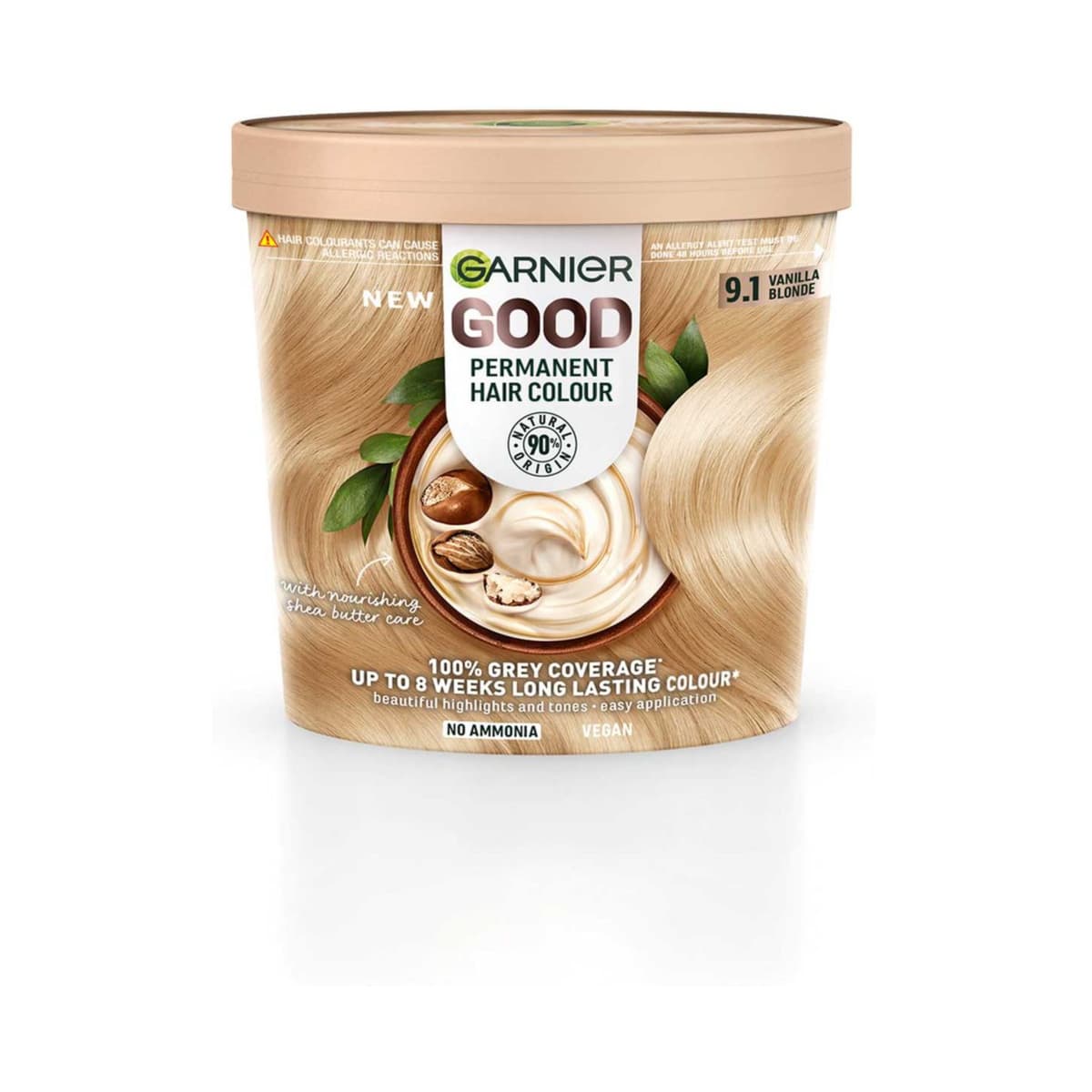 GOOD Permanent Hair Dye 9.1 Vanilla Blonde
