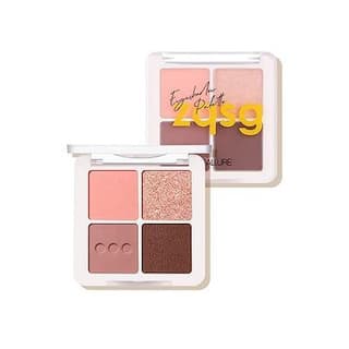 Four Colors Eyeshadow- Peach Rose