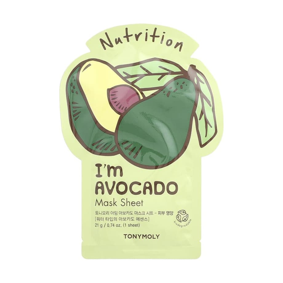 I'm Avocado, Beauty Mask Sheet