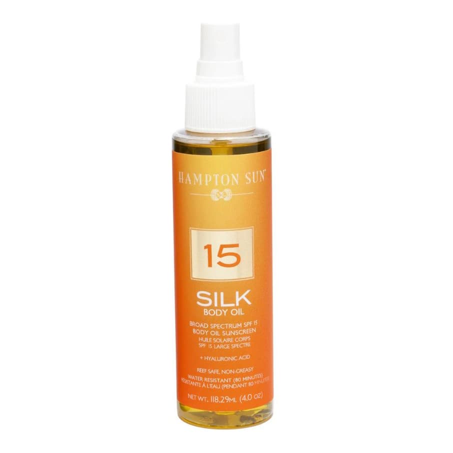 SPF 15 Silk Body Oil