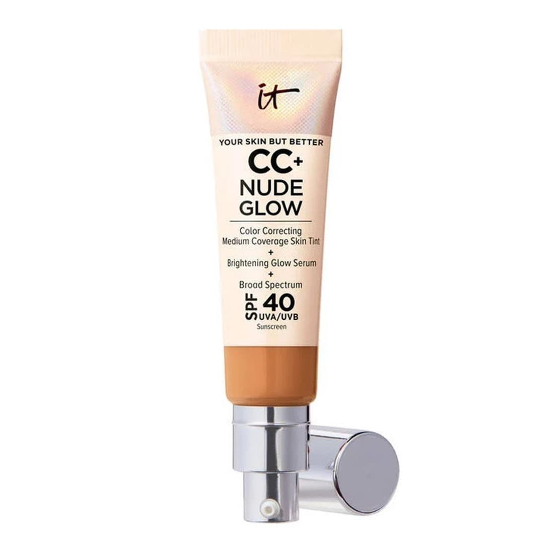 CC+ Nude Glow Lightweight Foundation SPF40 Tan