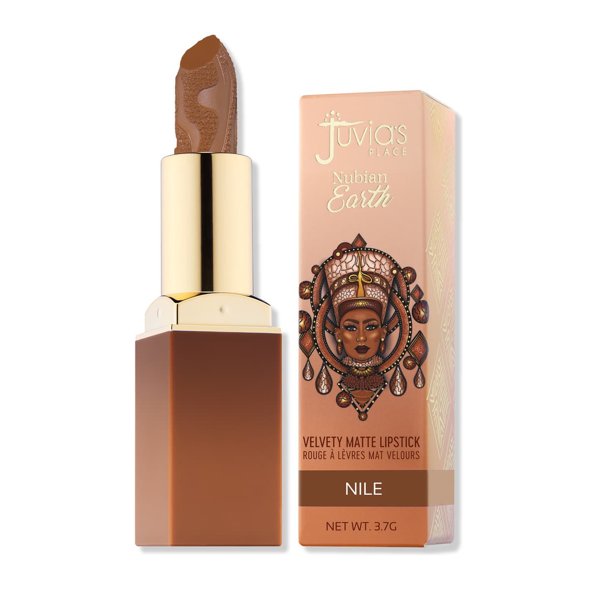 Nubian Earth Lipstick, Nile