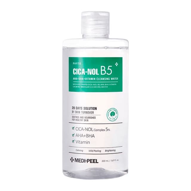 Phyto Cica-nol B5 AHA BHA Vitamin Calming Micellar Cleansing Water
