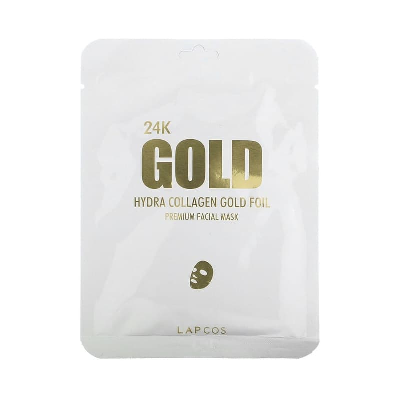 Hydra Collagen, 24K Gold Foil Premium Facial Beauty Mask