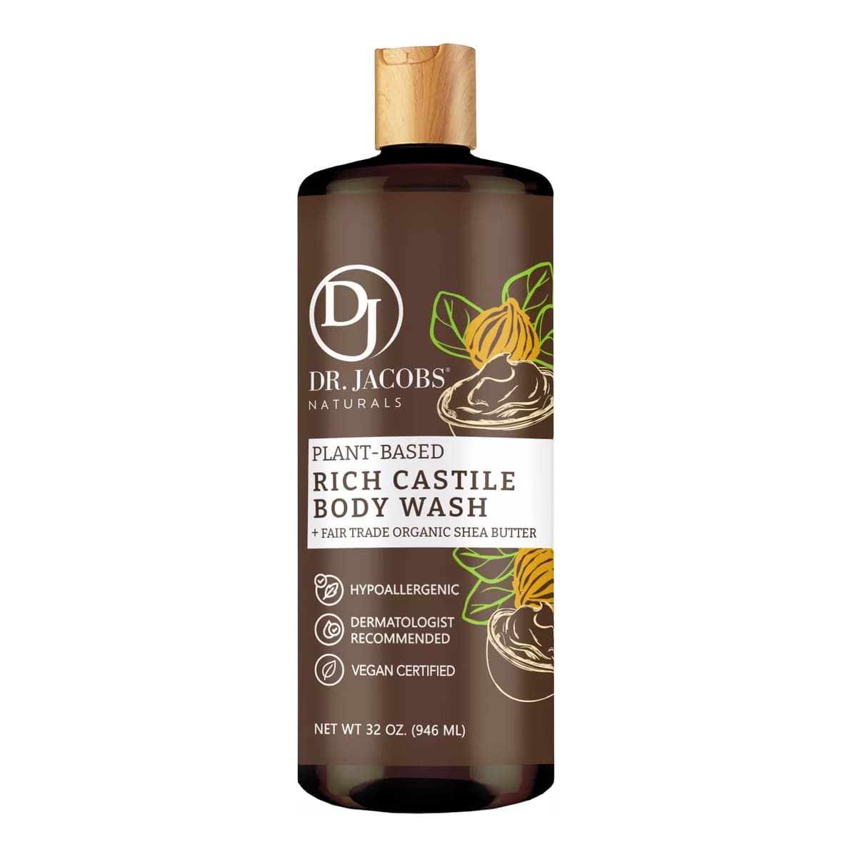 Shea Butter Castile Body Wash