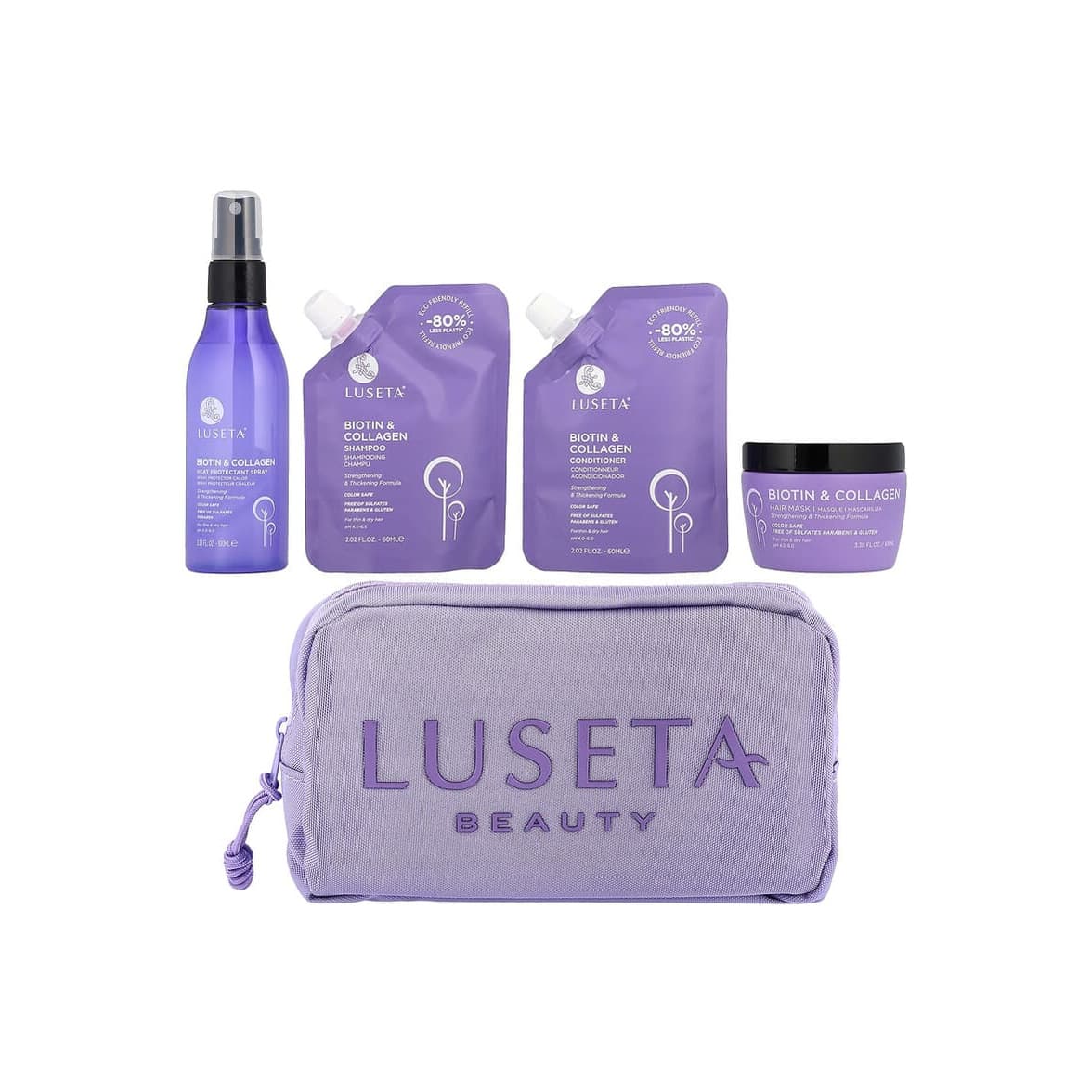 iHerb Exclusive, Biotin & Keratin Hair Care Bag