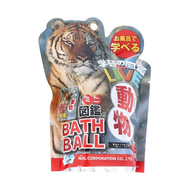 Gakken No Zukan Live Animal Glassland Bath Ball
