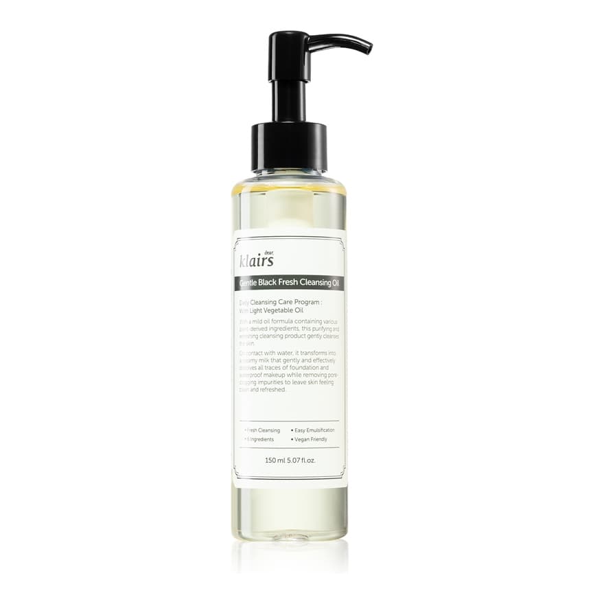 Gentle Black Fresh Cleansing Oil