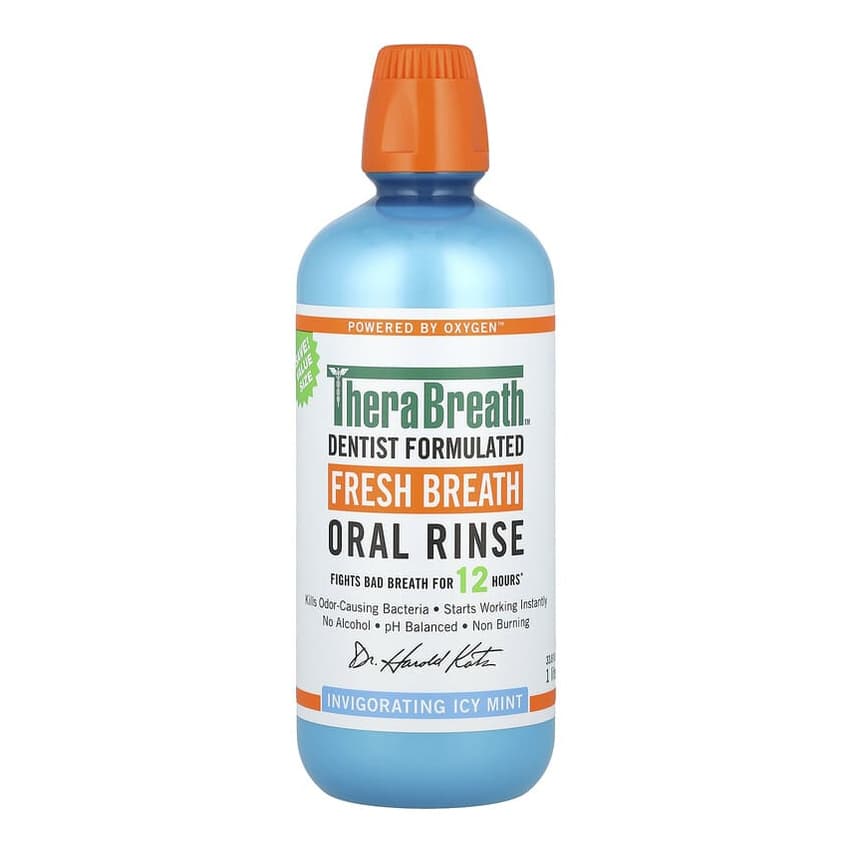 Fresh Breath Oral Rinse, Invigorating Icy Mint