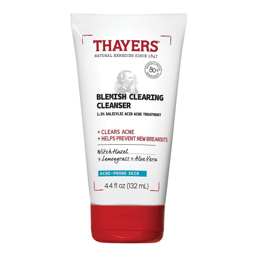 Blemish Clearing Cleanser With 1.5 Percent Salicylic Acid Fragrance Free