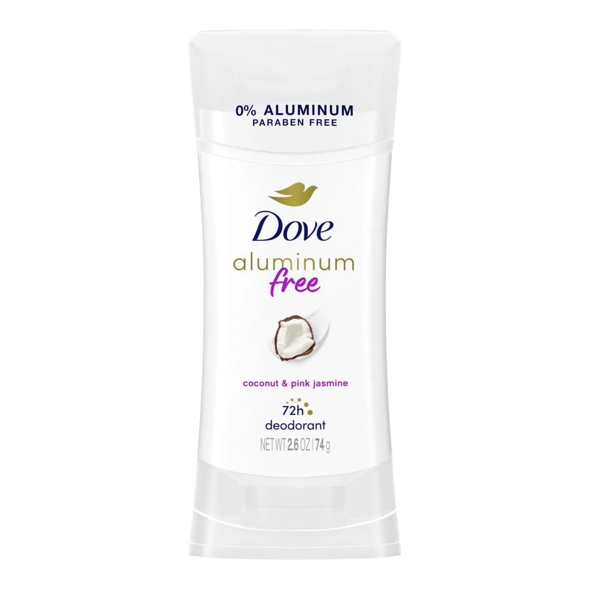 Aluminum Free Coconut & Pink Jasmine Deodorant Stick