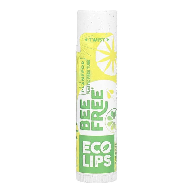 Bee Free, Vegan Lip Balm, Lemon-Lime