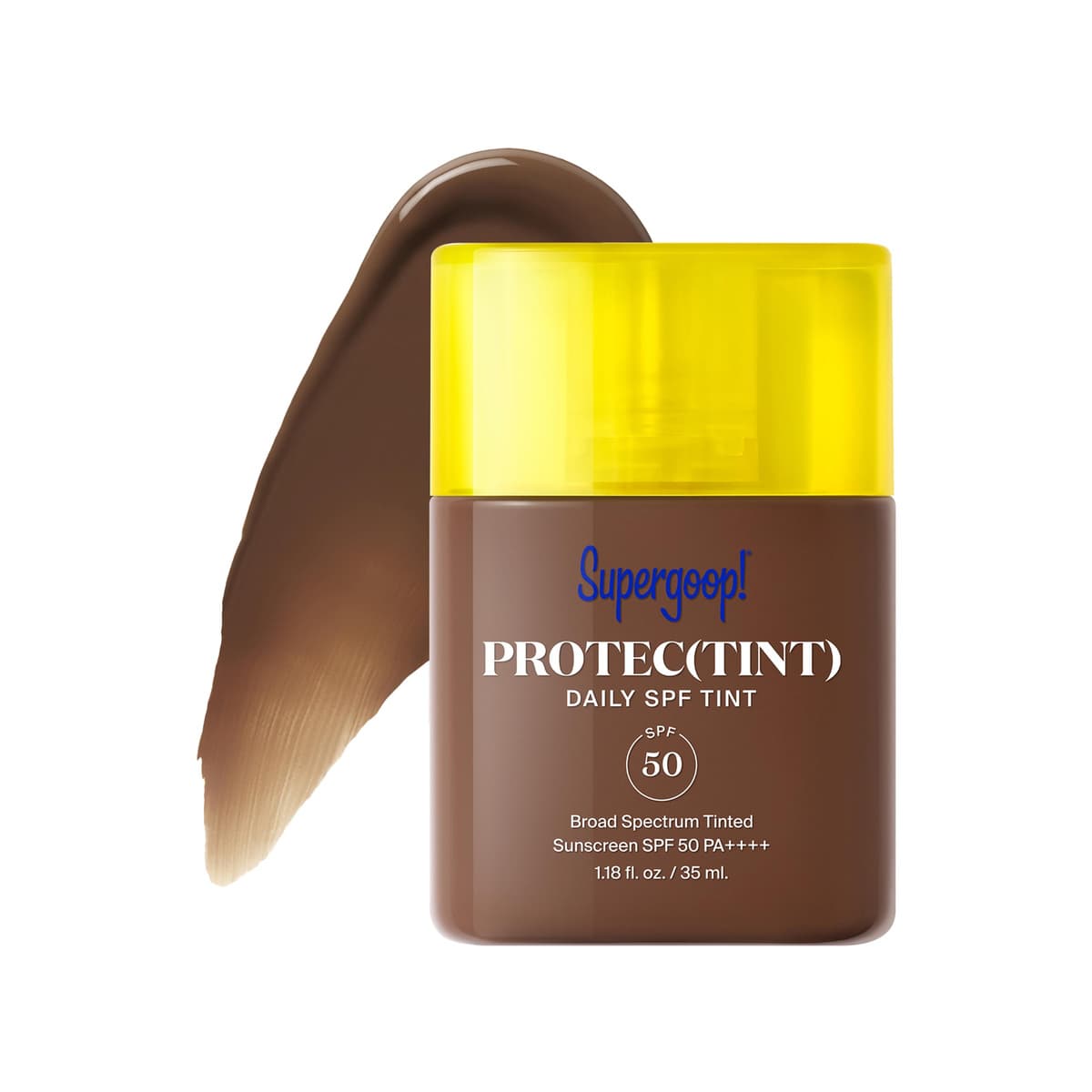 Protec(tint) Daily SPF Tint SPF 50 Sunscreen Skin Tint with Ectoin, 52N