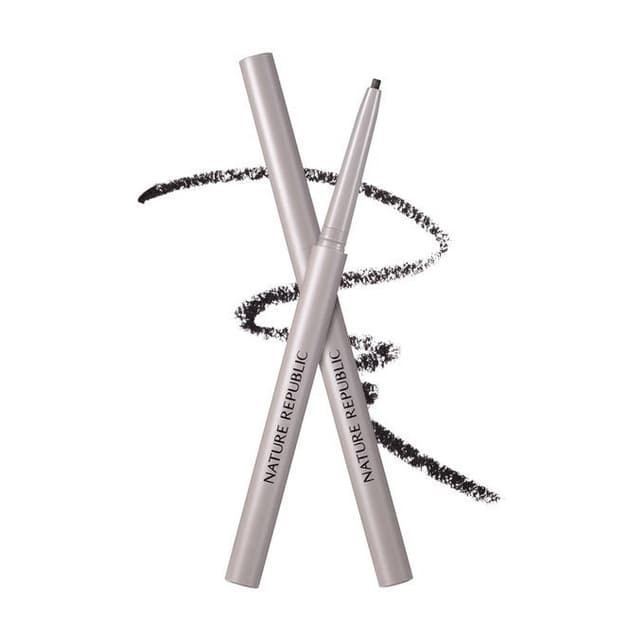 Botanical Skinny Auto Eyeliner, #01 Black